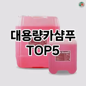 대용량카샴푸 추천 TOP5 가성비최고