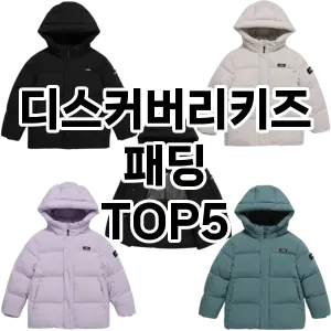 디스커버리키즈패딩 추천 TOP5 품질 보장