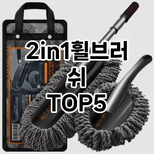 2in1휠브러쉬 추천 TOP5 사용자 만족