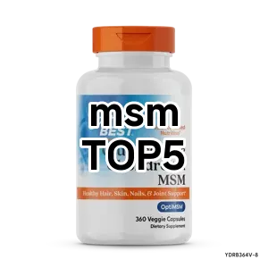 msm 추천 TOP5 가성비최고