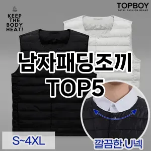 남자패딩조끼 추천 TOP5 사용자 만족
