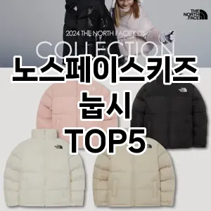 노스페이스키즈눕시 추천 TOP5 강력 추천