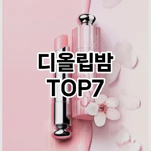 디올립밤 추천 TOP7