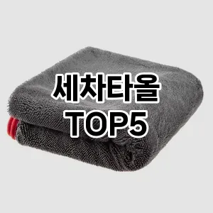 세차타올 추천 TOP5 인기아이템