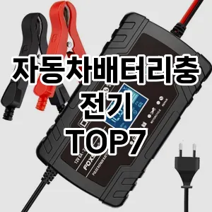 자동차배터리충전기 추천 TOP7