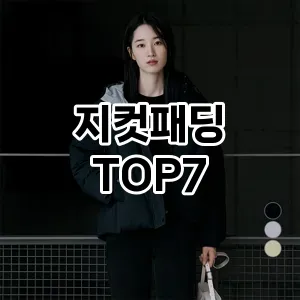 지컷패딩 추천 TOP7