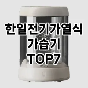 한일전기가열식가습기 추천 TOP7